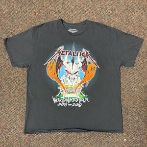Metallica WorldWired Tour Tee 2018 2019 XXL Band Shirt